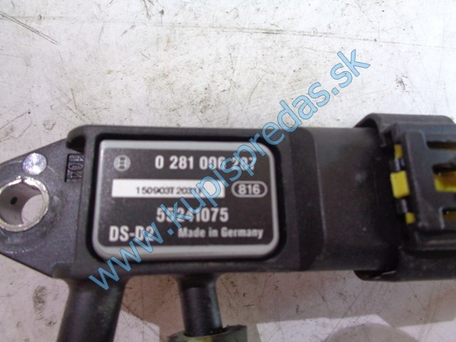 snímač tlaku na fiat doblo II lift, 55241075, 0281006287